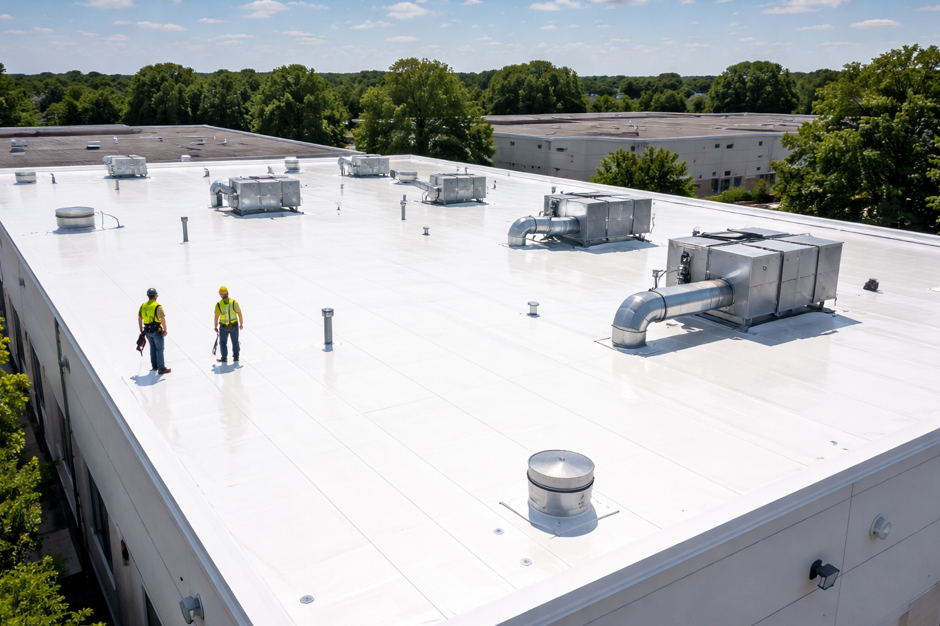 Single-Ply Membrane Roofing (TPO & PVC)